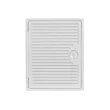 Kép 1/3 - Műanyag szervizajtó szellőzőrácsal 150x100 mm