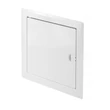 Kép 1/3 - Fém szervizajtó fogantyúval fehér színű 150X150 mm