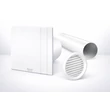 Kép 1/3 - BLAUBERG QUATRO 100 H Fürdőszoba ventilátor- időzítővel és páraérzékelővel