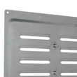 Kép 4/4 - Rozsdamentes acélból készült szellőzőrács mechanikus szabályozással 260x240 mm