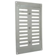 Kép 1/4 - Rozsdamentes acélból készült szellőzőrács mechanikus szabályozással 260x165 mm