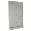 Kép 3/4 - Rozsdamentes acélból készült szellőzőrács mechanikus szabályozással 260x165 mm