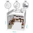 Kép 7/8 - Ipari radiális ventilátor, kültéri, Ø 125 mm