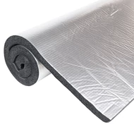Öntapadós hőszigetelés ALU fóliával, vastagság 10 mm, 1,5 m²
