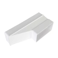 PVC átalakító idom lapos csővezetékekhez 204x60 mm / 110x55 mm