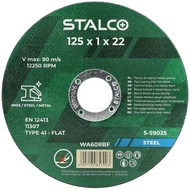 Vágókorong fémhez 125 x1 mm STALCO