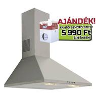 Davoline - Páraelszívó CMNQ 60 inox + FA150/3 bekötő szett