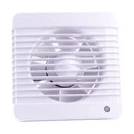 Fürdőszobai ventilátor időzítővel és páraérzékelővel, Ø 100 mm, emelt teljesítménnyel
