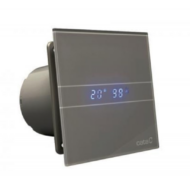 Fürdőszoba ventilátor CATA E-100GSTH időzítővel és páraérzékelővel Ezüst színű
