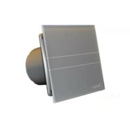 Fürdőszoba ventilátor Cata E-100MST időzítővel, ezüst színű