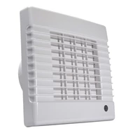 Fürdőszobai ventilátor automata zsaluval és időzítővel O 100 mm