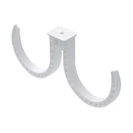 Műanyag rögzítőbilincs 2x75 mm csövekhez