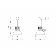 Kdesign - Páraelszívó K124-W T600 titanium