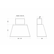 Kdesign - Páraelszívó K129-80 T500 Corten