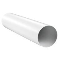 Merev PVC szellőző cső Ø125mm/1m