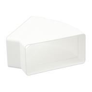 Vízszintes könyök  45° 110x55mm
