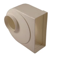90° átalakító 220x90mm - Ø100mm