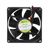 Műszerventilátor SAF-12V DC - 12V/80x80x25 (3000 rpm)