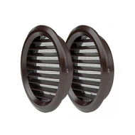 Műanyag szellőzőrács 50mm/ 2db fekete
