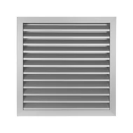 Alumínium szellőzőrács fix zsaluval GRW 500x500 mm 