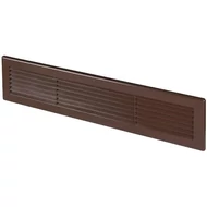 Műanyag szellőzőrács rovarhálóval 110x460