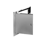 Krómozott acél szervizajtó 150x150