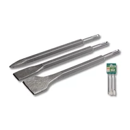 Betonvéső készlet SDS-PLUS , 250 mm , 3 db-os STALCO