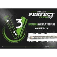 Beton fúrószár SDS PLUS V3 Stalco 8 x 460 mm