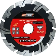 Gyémántvágó korong szegmenses 125 mm AW TOOLS