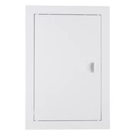 RVDR 400x500 mm szervízajtó fogantyúval, fehér