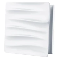 PVC szellőzőrács rovarvédő hálóval 160 x 160 mm