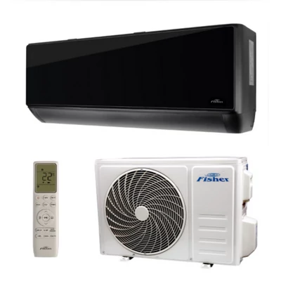 FISHER BLACK (FSAIF-BL-181FE3 / FSOAIF-BL-181FE3) KLÍMA MONO OLDALFALI SZETT FEKETE 5 KW