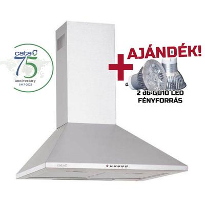 Cata - Páraelszívó OMEGA 700 inox X/L LED + 2 db Conlight LED fényforrás