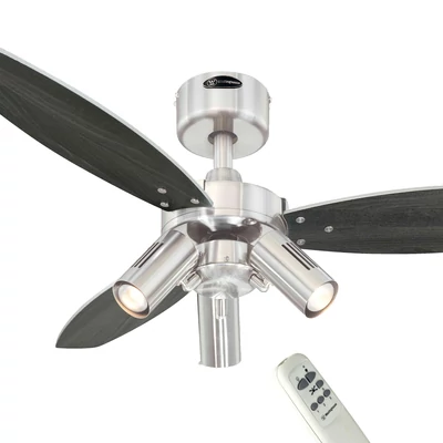 Westinghouse Jet Plus távirányítású, ezüst, wenge