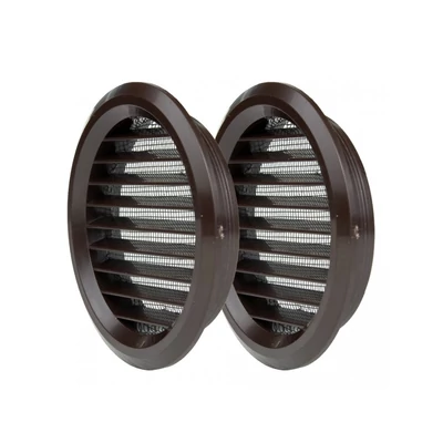 Műanyag szellőzőrács 50mm/ 2db fekete