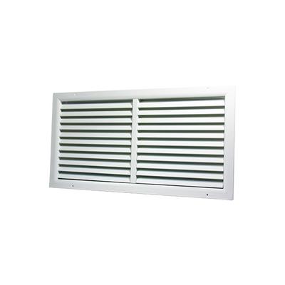 Alumínium szellőzőrács fix zsaluval 500x250 mm