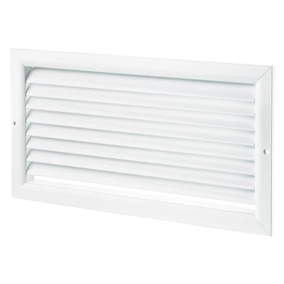 Alumínium szellőzőrács fix zsaluval 250x200 mm