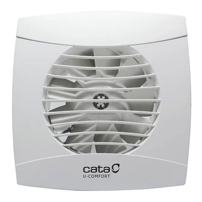 FÜRDŐSZOBA VENTILÁTOR CATA UC-10 HYGRO FORDULATSZÁMSZABÁLYZÓVAL, IDŐZÍTŐVEL ÉS PÁRAÉRZÉKELŐVEL