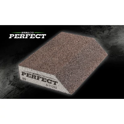 Csiszolószivacs, csiszolótömb ék forma, G220 STALCO PERFECT
