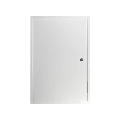 Zárható fém szervizajtó 600x800 mm fehér 