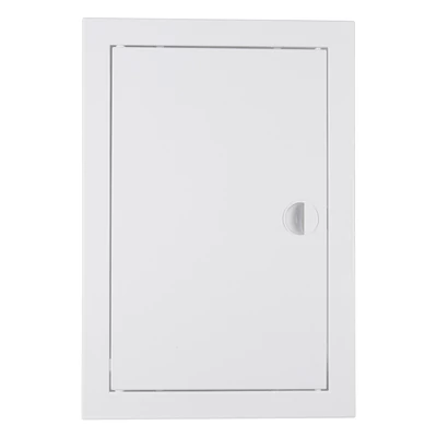 RVDR 400x500 mm szervízajtó fogantyúval, fehér