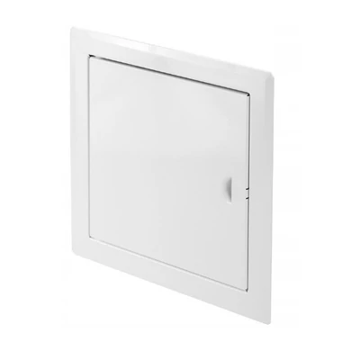 Fém szervizajtó fogantyúval fehér színű 150X150 mm