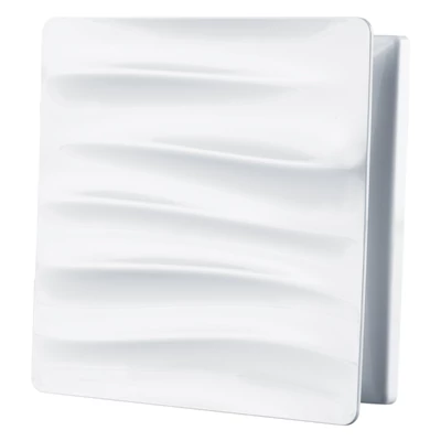 PVC szellőzőrács rovarvédő hálóval 160 x 160 mm